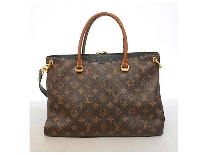 Borsa Louis Vuitton Monogram Pallas M41064 Marrone - vista 9