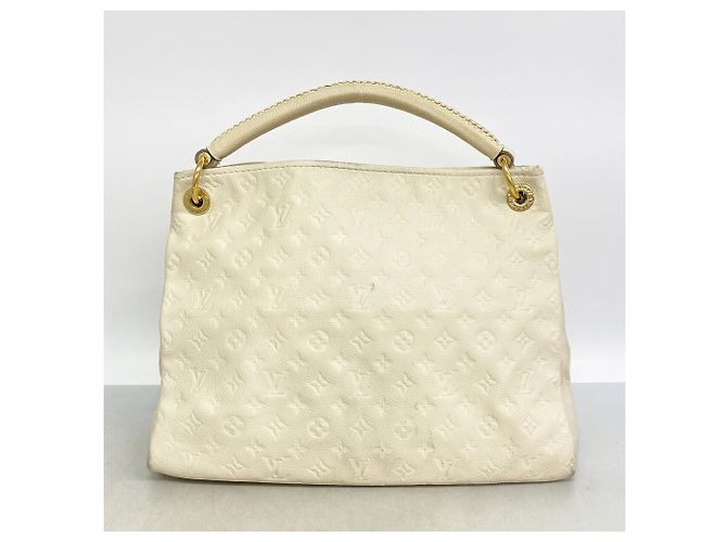 Louis Vuitton Monogram Empreinte Artsy MM Schultertasche Weiß - Ansicht 12
