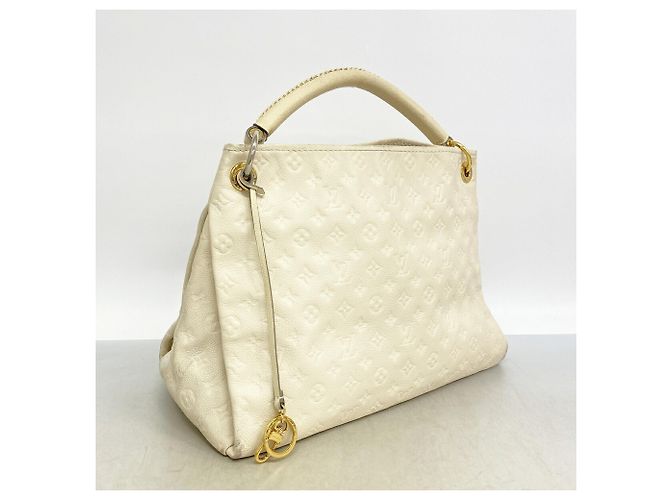 Louis Vuitton Monogram Empreinte Artsy MM Schultertasche Weiß - Ansicht 2