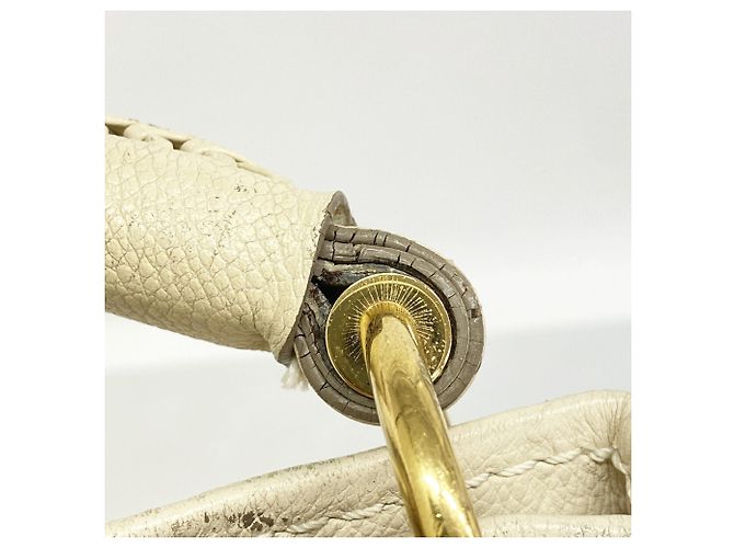 Louis Vuitton Monogram Empreinte Artsy MM Schultertasche Weiß - Ansicht 6