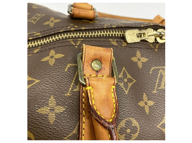 Keepall Bolsa Boston Louis Vuitton Marrom - vista 11