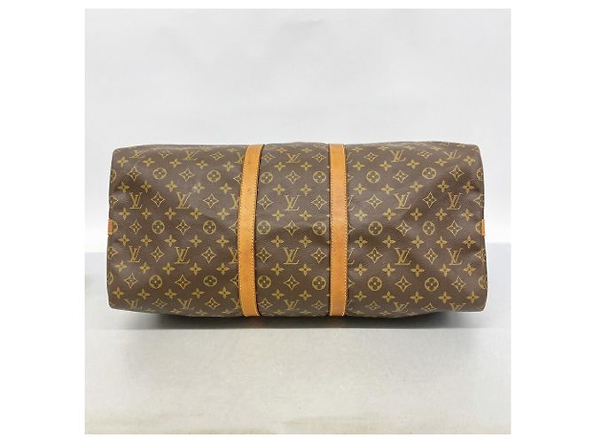 Keepall Bolsa Boston Louis Vuitton Marrom - vista 3