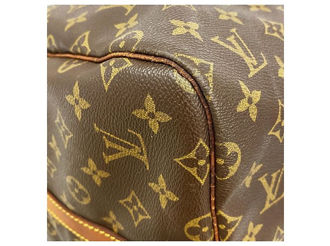Keepall Bolsa Boston Louis Vuitton Marrom - vista 7