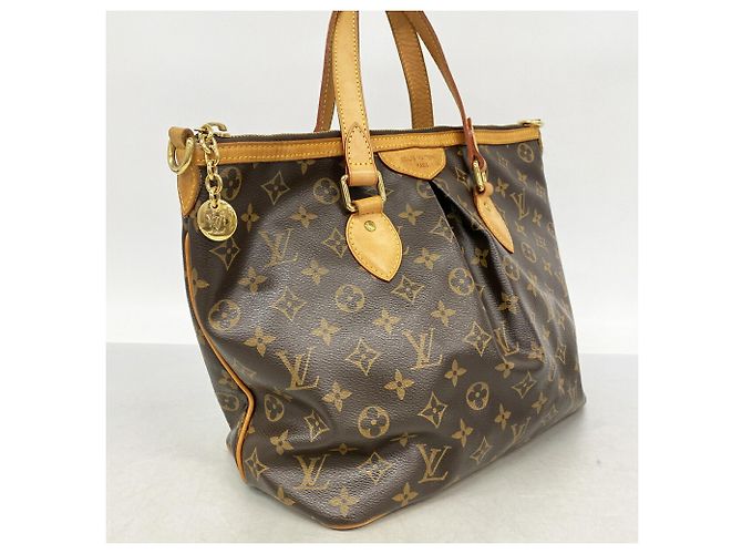 Bolsa Louis Vuitton Monogram Palermo PM Marrom - vista 2