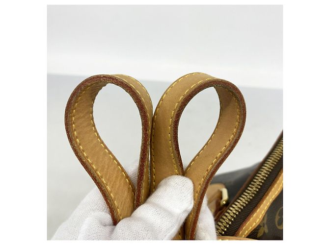 Bolsa Louis Vuitton Monogram Palermo PM Marrom - vista 9