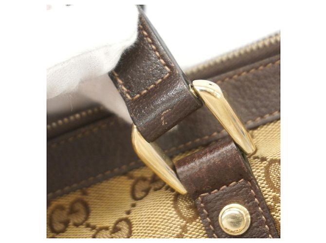 Borsa Gucci GG Canvas Abbey Marrone - vista 11