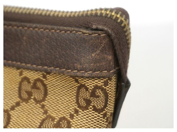 Borsa Gucci GG Canvas Abbey Marrone - vista 7