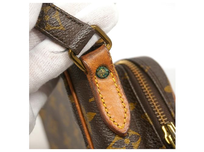 Borsa a tracolla Louis Vuitton Monogram Amazon Marrone - vista 8