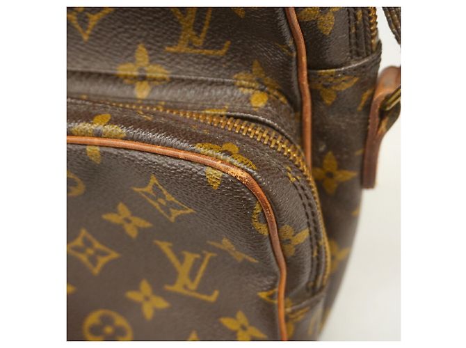 Borsa a tracolla Louis Vuitton Monogram Amazon Marrone - vista 9