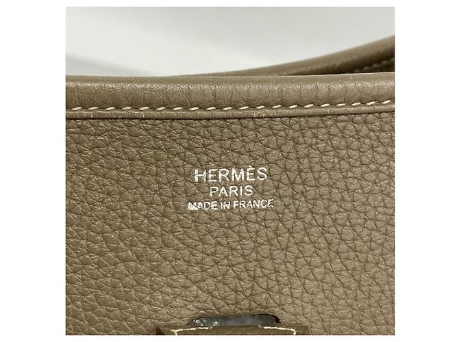 Hermès Hermes Evelyne 3PM Schultertasche Taupe - Ansicht 5