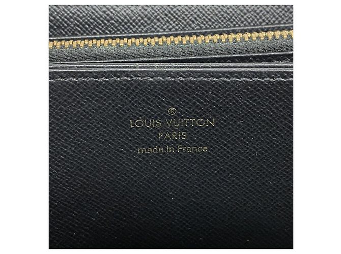 Cartera Zippy Louis Vuitton Monogram Giant Reverse Castaño - vista 4