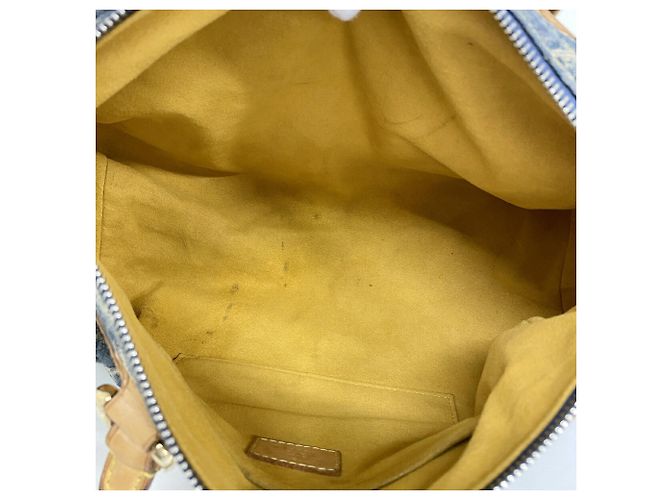 Louis Vuitton Monogram Denim Neo Speedy Handtasche Blau - Ansicht 4