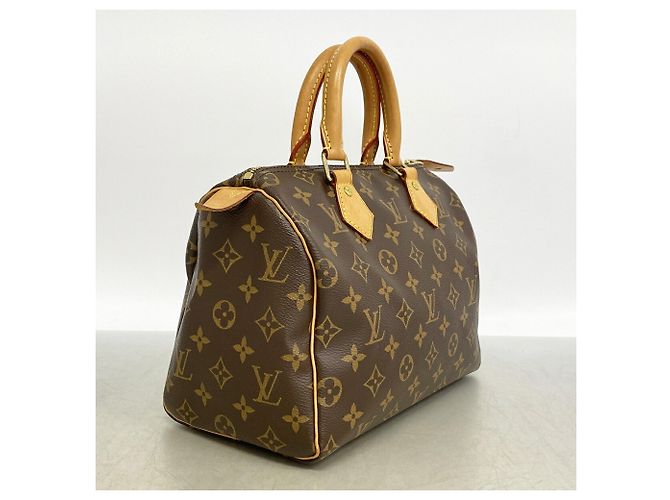 Bolso Louis Vuitton Monogram Speedy 25 Castaño - vista 2