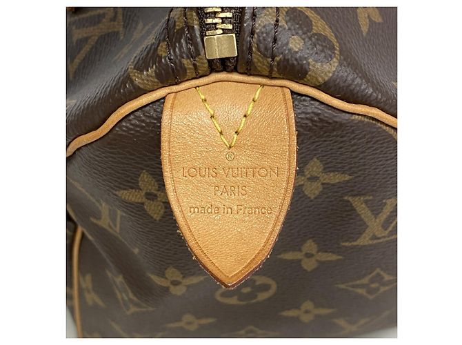 Bolso Louis Vuitton Monogram Speedy 25 Castaño - vista 5
