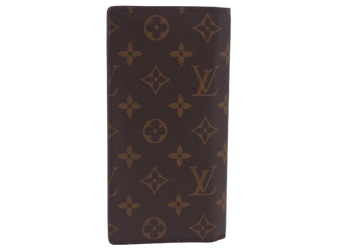 Louis Vuitton Brazza Monogram Canvas Castaño - vista 2