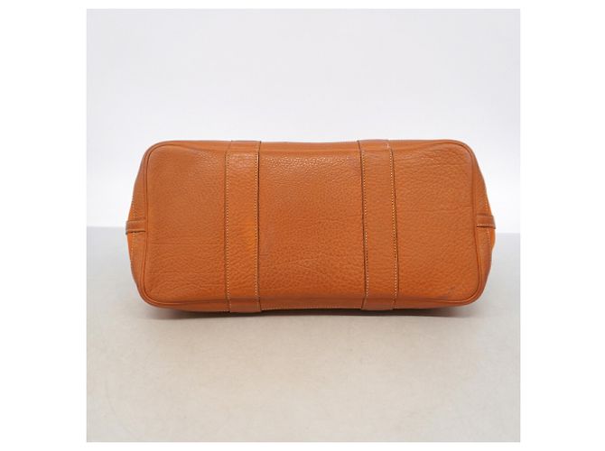 Hermès Sac Cabas Hermes Garden PM Orange - vue 3