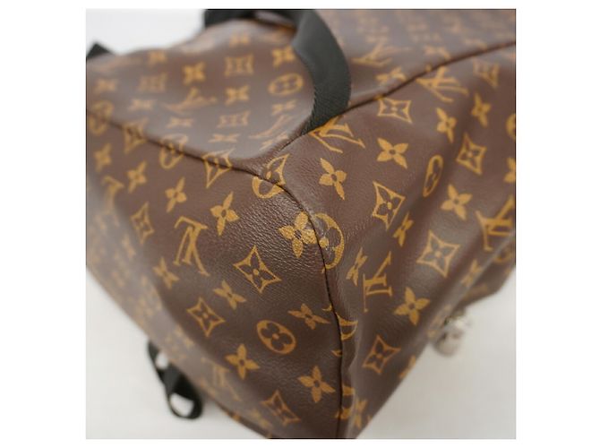 Zaino Louis Vuitton Monogram Macassar Marrone - vista 6