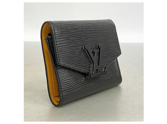 Portafoglio Louis Vuitton Tri-fold Nero - vista 2