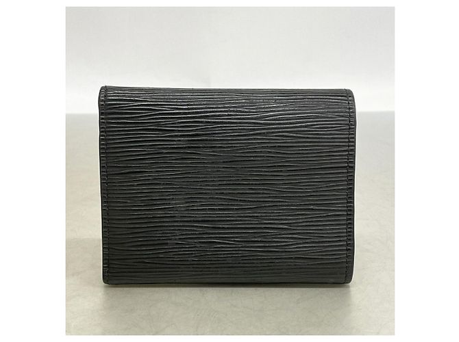 Portafoglio Louis Vuitton Tri-fold Nero - vista 8