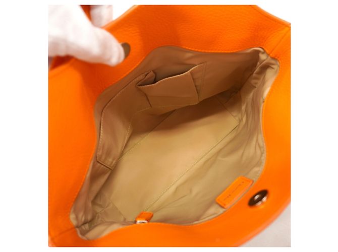 Borsa Christian Dior Trotter Street Chic Marrone Arancione - vista 4
