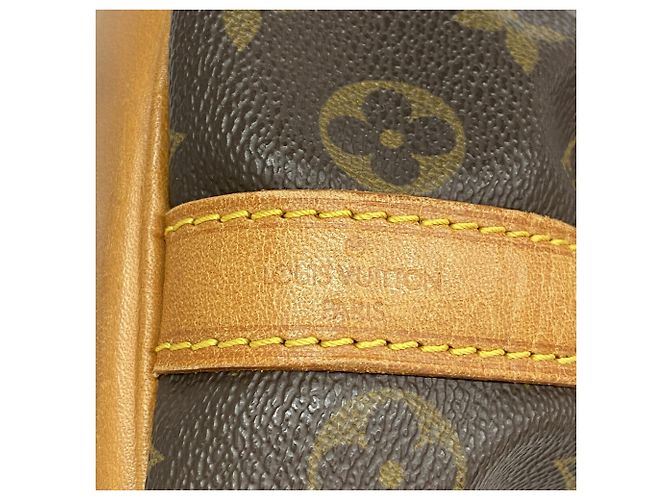 Noe Louis Vuitton Monogram Petit Noé Schultertasche Braun - Ansicht 5