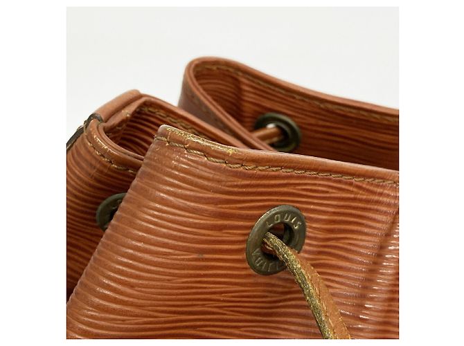 Noe Louis Vuitton Epi Petit Noé Schultertasche Braun - Ansicht 9