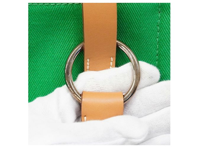 Hermès Bolsa de Ombro Hermes Cavalicole em Green Verde - vista 10