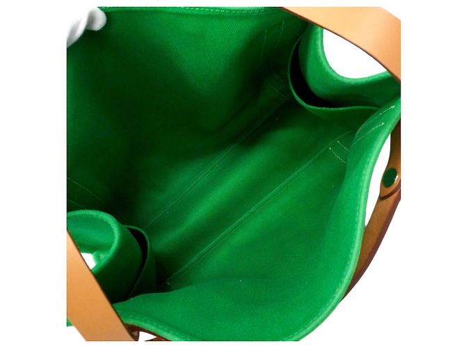Hermès Bolsa de Ombro Hermes Cavalicole em Green Verde - vista 4