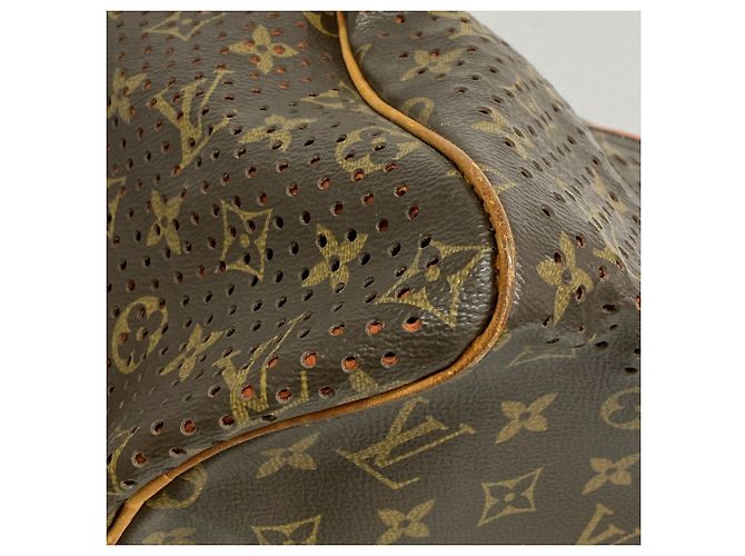 Bolso Louis Vuitton Monogram Perfo Speedy 30 Naranja - vista 6