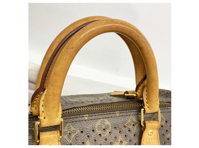 Bolso Louis Vuitton Monogram Perfo Speedy 30 Naranja - vista 7