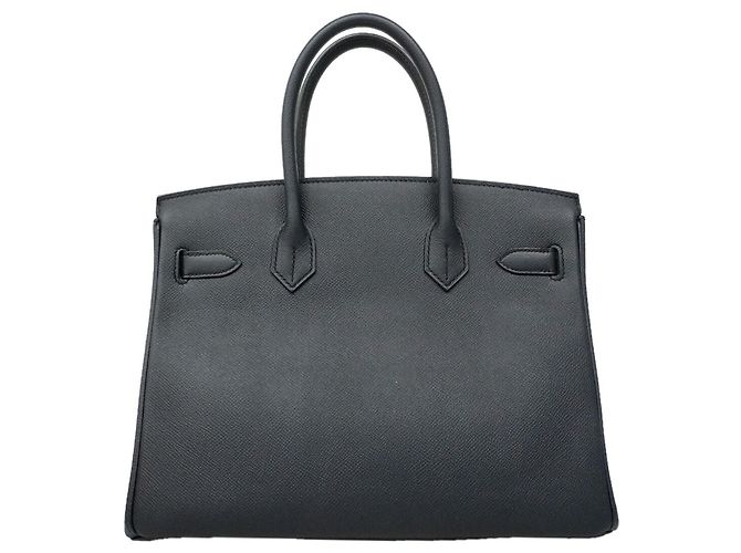 Hermès Hermes Birkin 30 Handtasche in Blue Nuit Blau - Ansicht 11