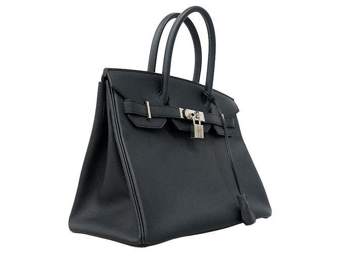 Hermès Hermes Birkin 30 Handtasche in Blue Nuit Blau - Ansicht 2