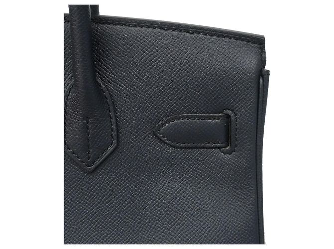 Hermès Hermes Birkin 30 Handtasche in Blue Nuit Blau - Ansicht 9