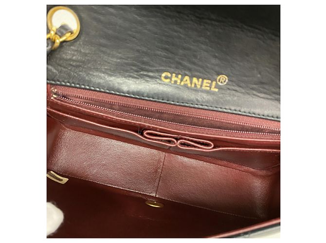 Chanel Matelassé Schultertasche mit Kette Schwarz - Ansicht 4