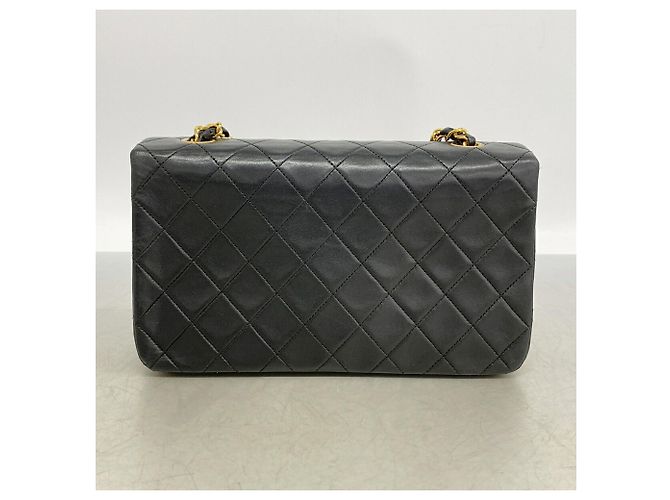 Chanel Matelassé Schultertasche mit Kette Schwarz - Ansicht 9
