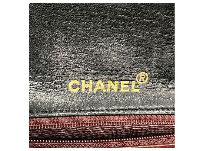 Timeless Bolsa de Ombro com Corrente Chanel Matelassé Preto - vista 5