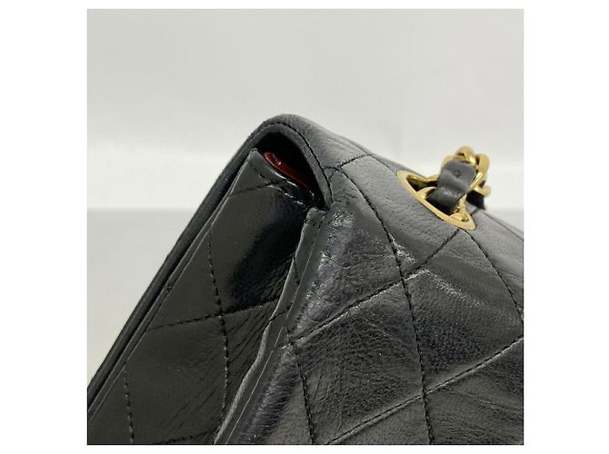 Timeless Bolsa de Ombro com Corrente Chanel Matelassé Preto - vista 8