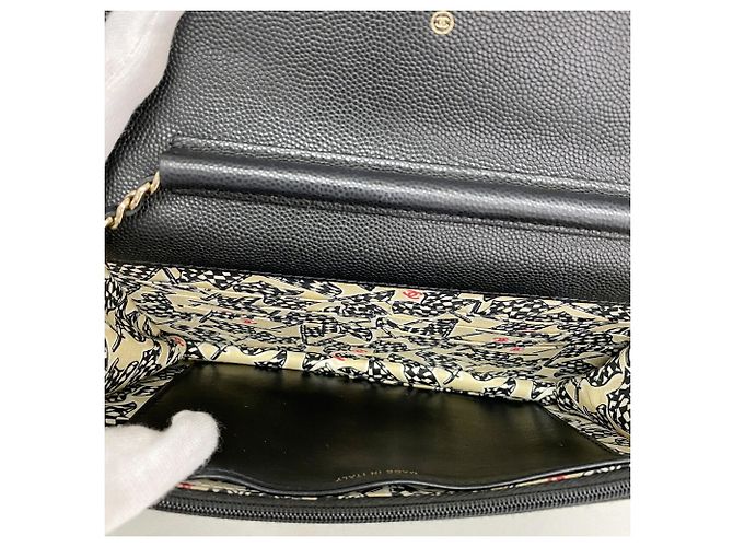Cartera de hombro con cadena Chanel Matelassé Negro - vista 4