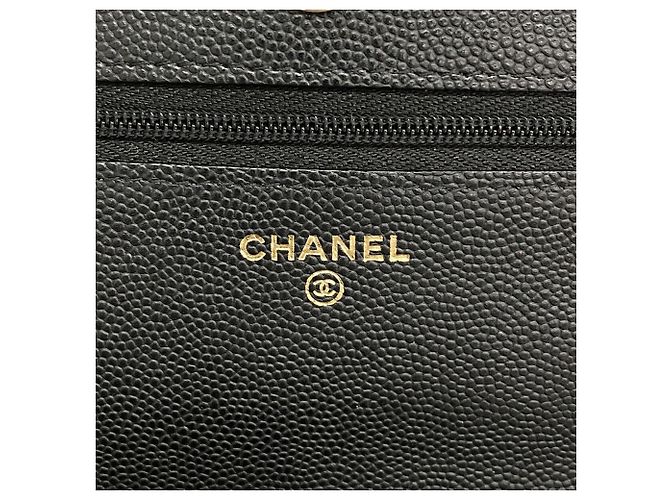 Cartera de hombro con cadena Chanel Matelassé Negro - vista 5