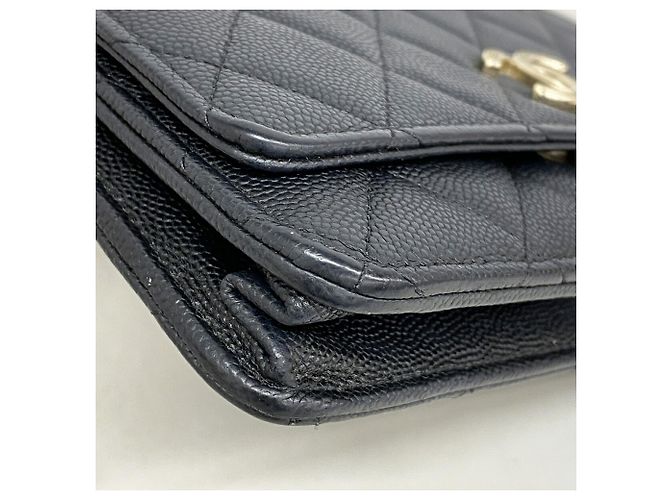 Cartera de hombro con cadena Chanel Matelassé Negro - vista 6