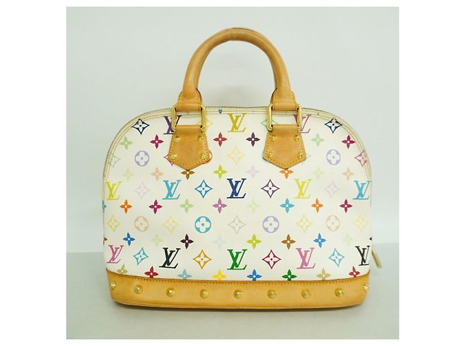 Bolsa Louis Vuitton Alma PM Monogram Branco - vista 10