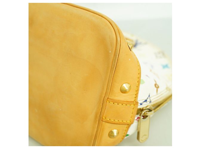 Bolsa Louis Vuitton Alma PM Monogram Branco - vista 9