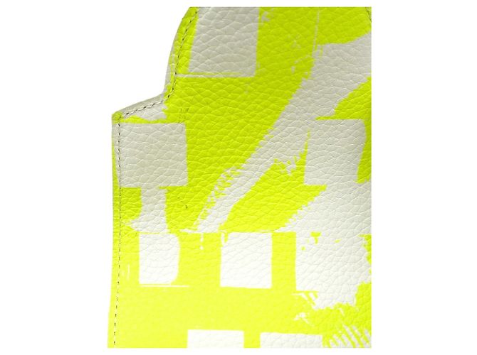 Bolsa Louis Vuitton Capucines BB Clock Branco Amarelo - vista 8