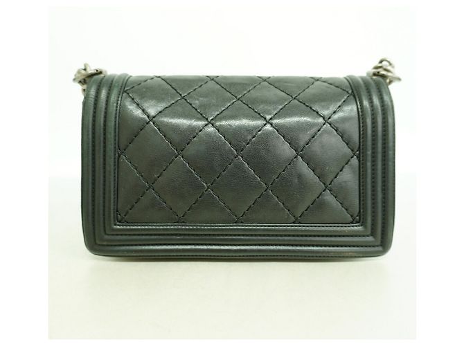 Borsa a tracolla Chanel Boy Nero - vista 10