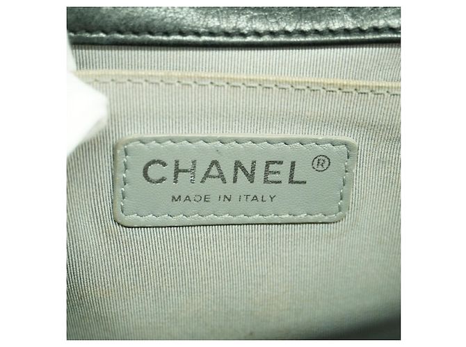 Borsa a tracolla Chanel Boy Nero - vista 5
