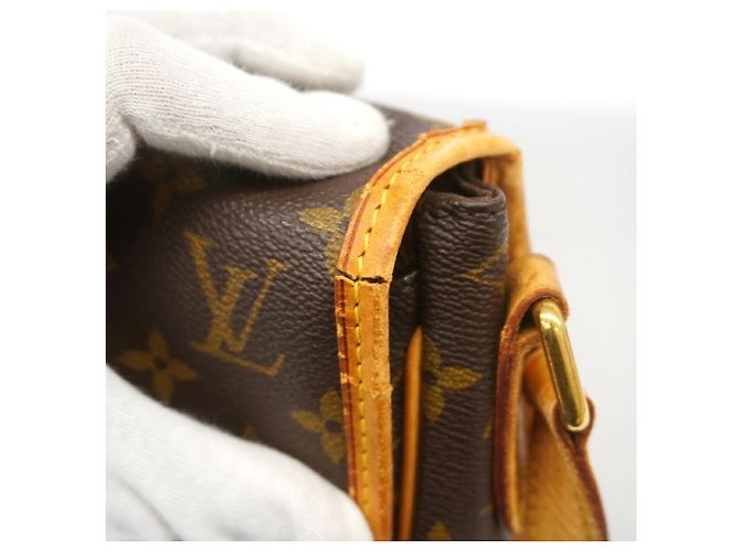 Louis Vuitton Monogram Menilmontant PM Schultertasche Braun - Ansicht 6
