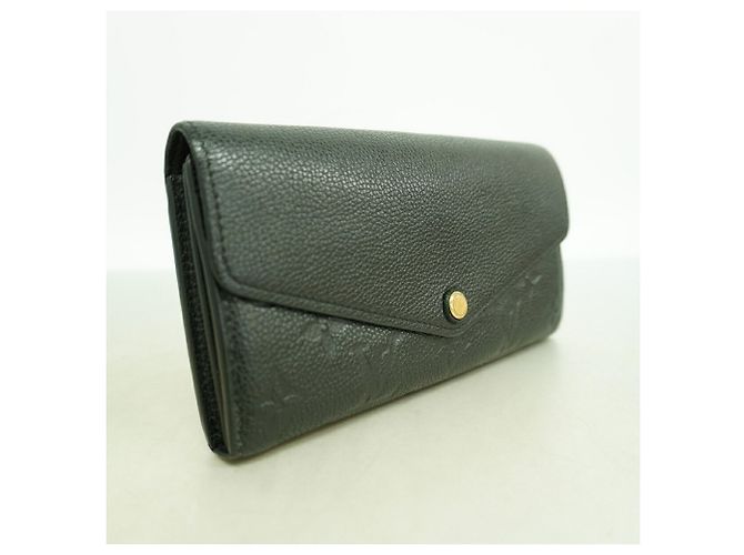Louis Vuitton Monogram Empreinte Portefeuille Sarah Long Wallet Schwarz - Ansicht 2