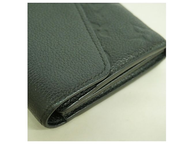 Louis Vuitton Monogram Empreinte Portefeuille Sarah Long Wallet Schwarz - Ansicht 6