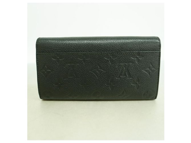 Louis Vuitton Monogram Empreinte Portefeuille Sarah Long Wallet Schwarz - Ansicht 9