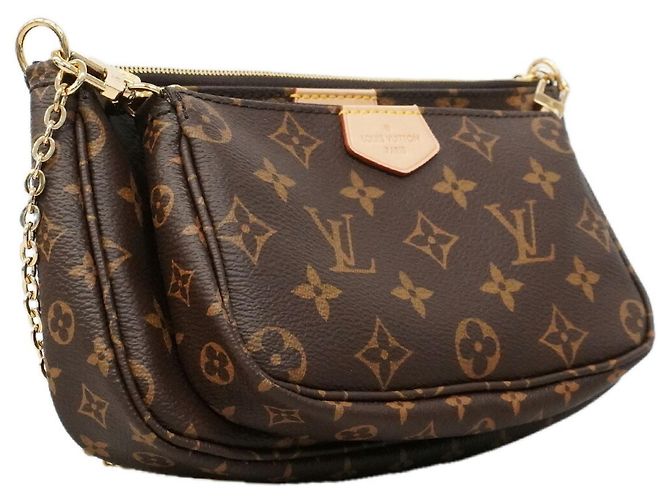 Louis Vuitton Monogram Multipochette Accessoires Schultertasche Khaki - Ansicht 2